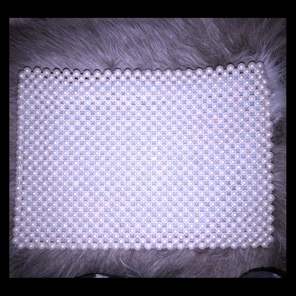 Zara Pearl Clutch - Picture 2 of 3